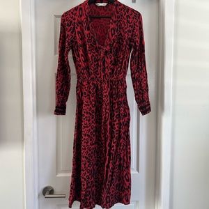 Zara Cheetah Print Dress